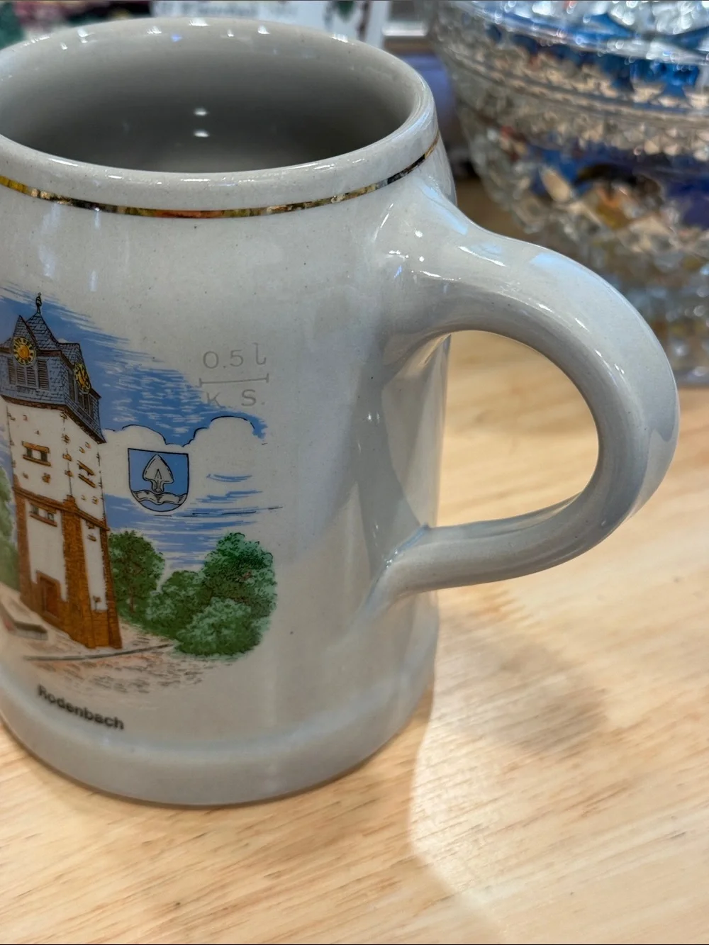 Rodenbach Souvenir Beer Stein Mug